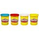 Assortiment de 4 pots de couleurs classiques Play-Doh – image 2 sur 2