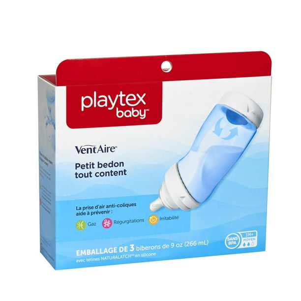 Playtex - Playtex, VentAire - Bottles, With Naturalatch Silicone