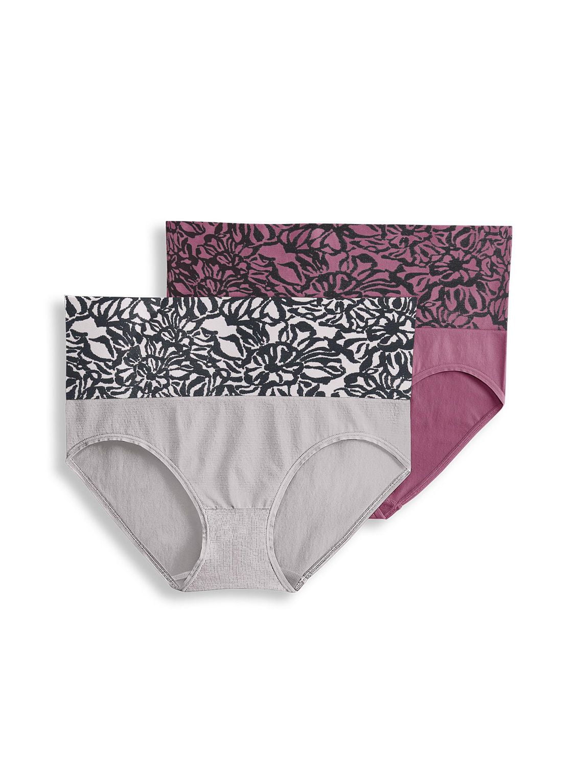 Jockey Essentials Women's Shapewear 2-Pack Brief, Slimming Brief