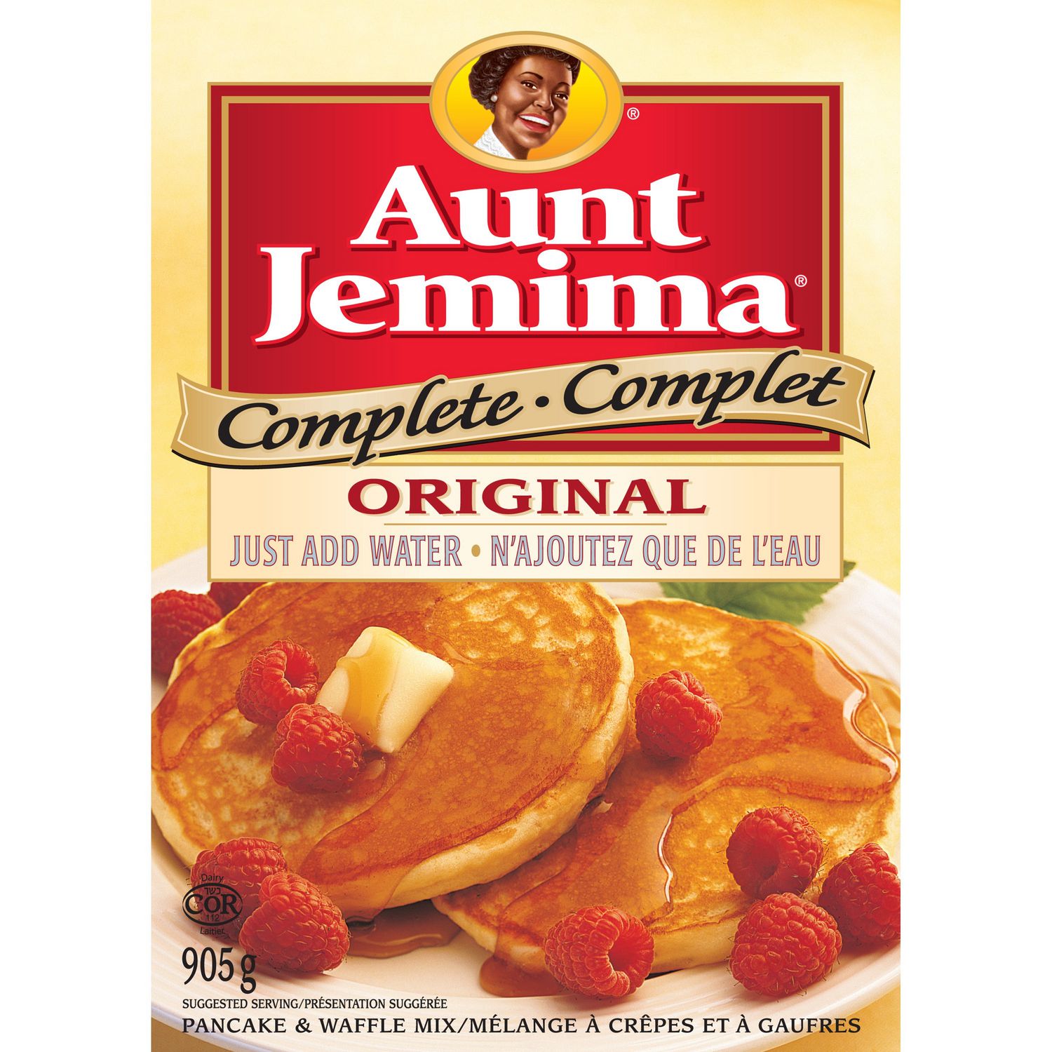 Aunt Jemima Original Complete Pancake Waffle Mix 32oz Box Garden Grocer Aria Art