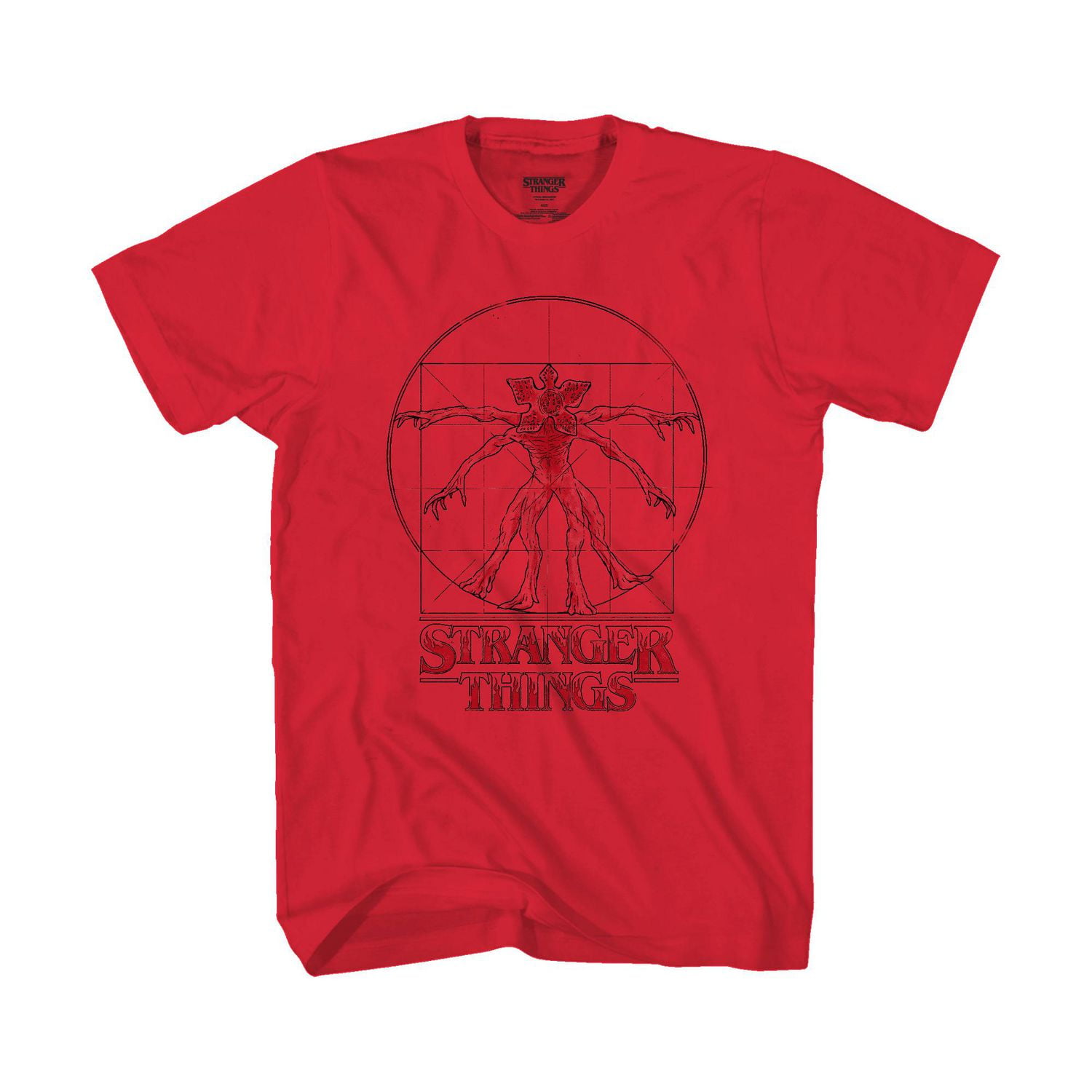 T-shirt à manches courtes Stranger Things Demo Proportions pour homme