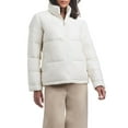 thumbnail image 1 of Sam & Libby Women's Short Puffer Jacket with Tweed Panels, 1 of 8
