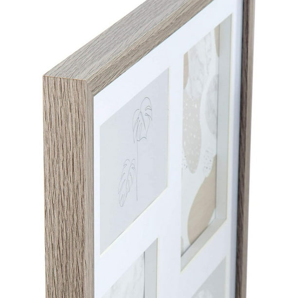 Cadre photo carré en bois pour mur, support de cadre photo, décor photo,  cadeau commémoratif, 20x20