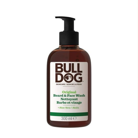 Gel nettoyant pour le visage et la barbe en formule originale de marque Bulldog 300 mL