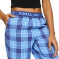 thumbnail image 4 of No Boundaries Women's Flannel Pajama Pant, 4 of 6