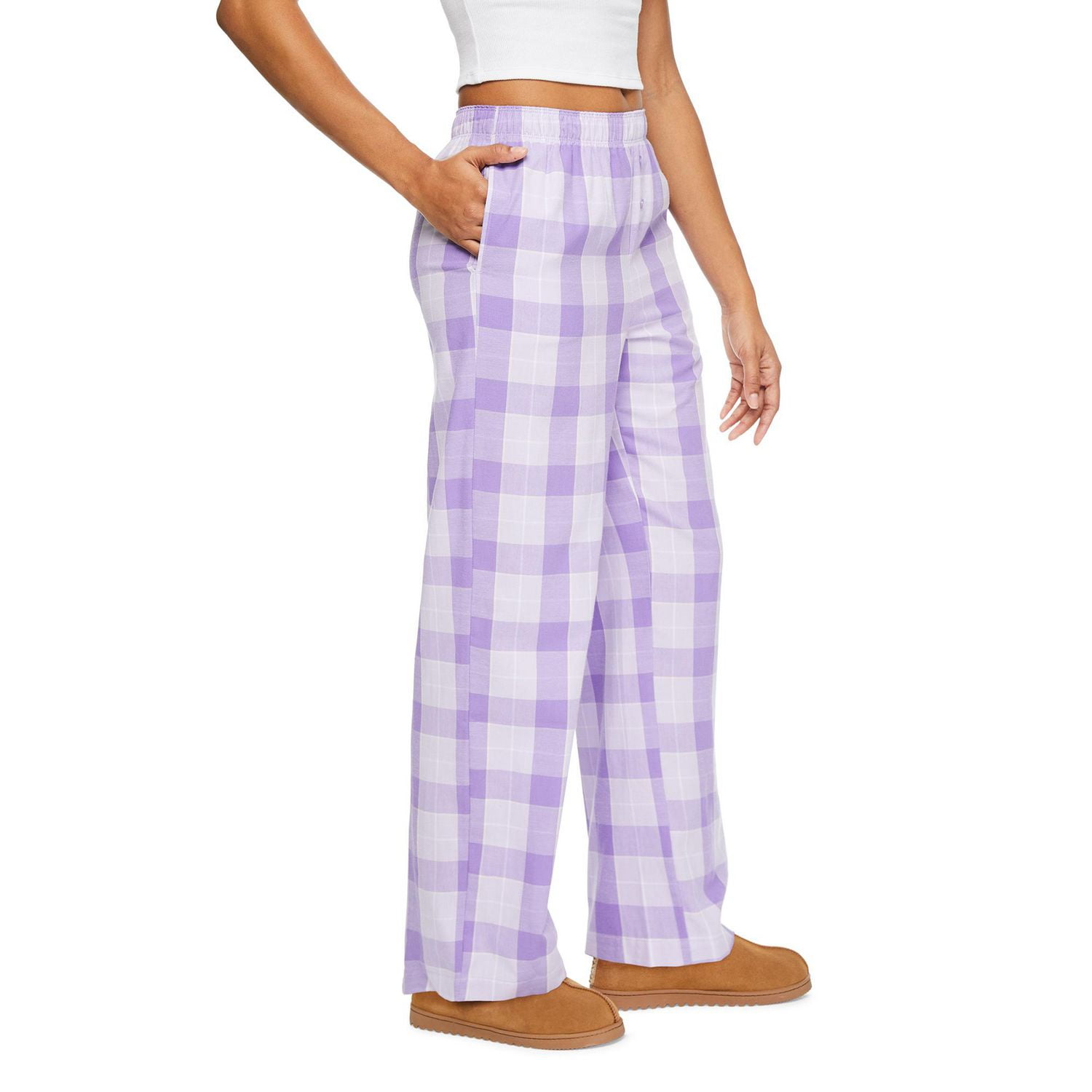Pantalon de pyjama en flanelle No Boundaries pour femmes