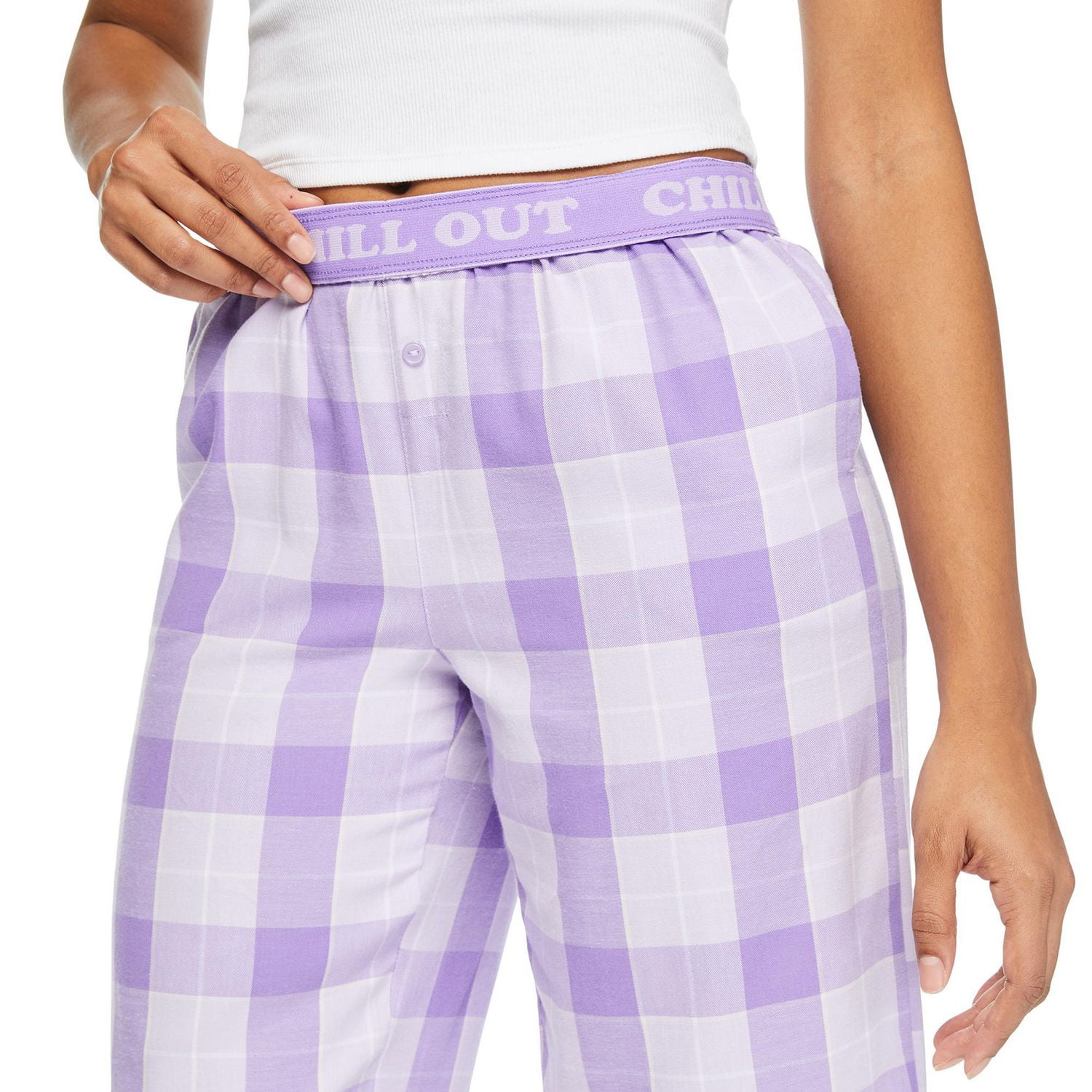 Pantalon de pyjama en flanelle No Boundaries pour femmes