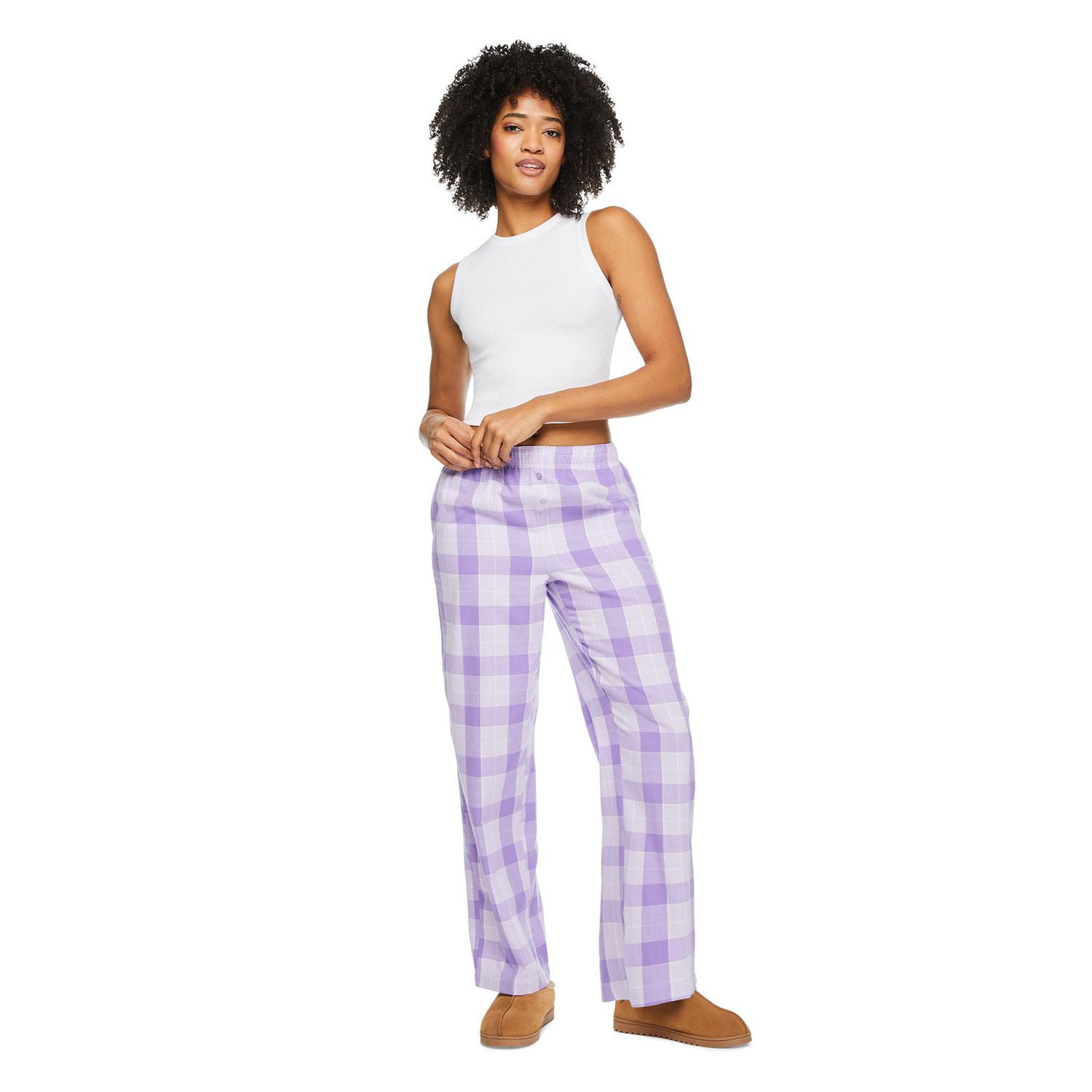 Pantalon de pyjama en flanelle No Boundaries pour femmes