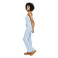 thumbnail image 2 of No Boundaries Women's Rib Cami Pajama 2-Piece Set, 2 of 6