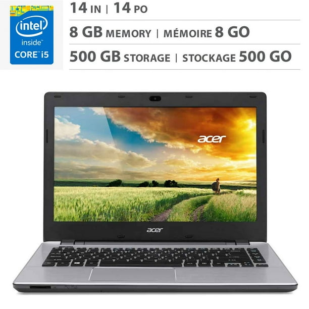 L'ordinateur portatif versatile Aspire V3-472G-59XN d'Acer - processeur Intelᴹᴰ Coreᴹᶜ i5-4210U (1,7GHz/2,7GHz avec Turbo Boost)