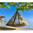 thumbnail image 2 of Chaise suspendue FlowerDown MoonDrop, 2 of 5