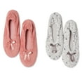 thumbnail image 1 of George Women's Slippers 2-Pack, 1 of 2