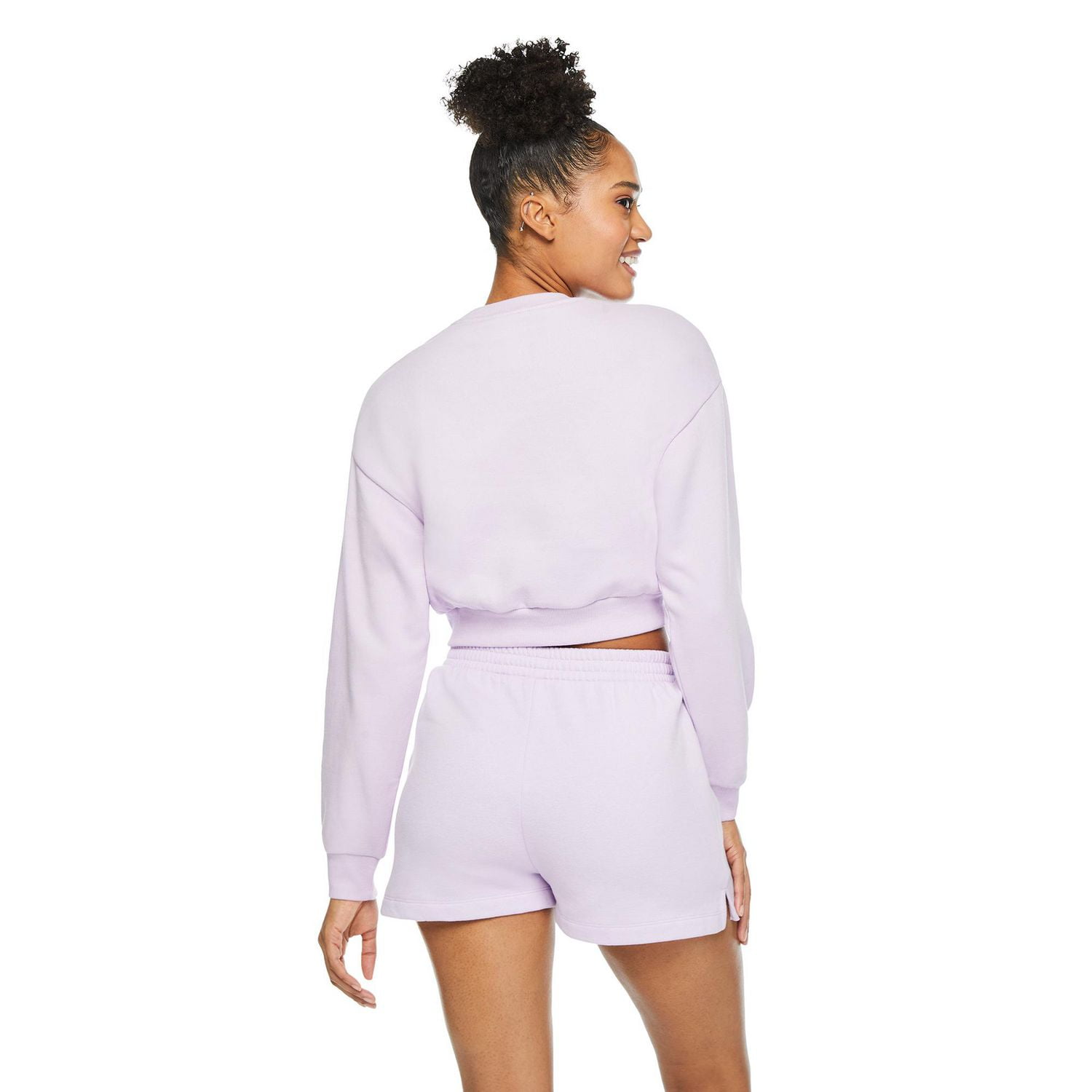No Boundaries Women's Cropped Fleece Popover