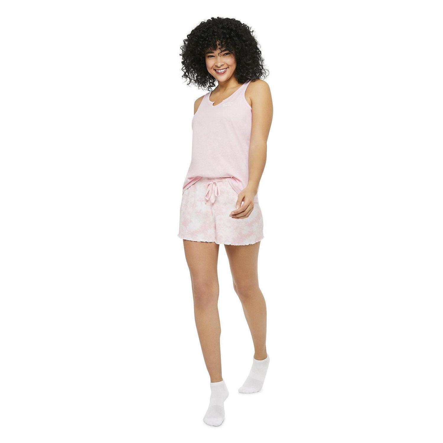 George Women's Tank and Rib Short 2-Piece Set
