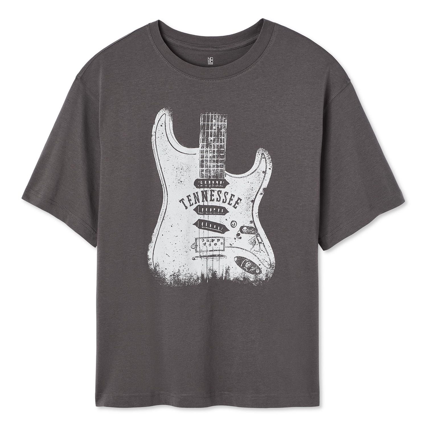 T-shirt surdimensionné No Boundaries pour femmes Tailles TP–TTG