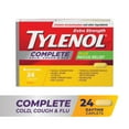 thumbnail image 1 of Tylenol Extra Strength Complete Cold, Cough & Flu Relief Day, 24 Caplets, 1 of 8