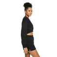 thumbnail image 2 of No Boundaries Women's Cropped Fleece Popover, 2 of 6