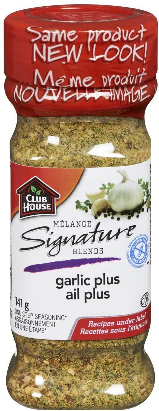 Club House, Signature Blend, Garlic Plus 141g | Walmart Canada