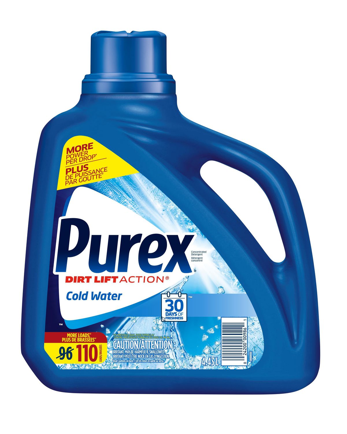 Détergent À Lessive Liquide Purex, Eau Froide | Walmart Canada