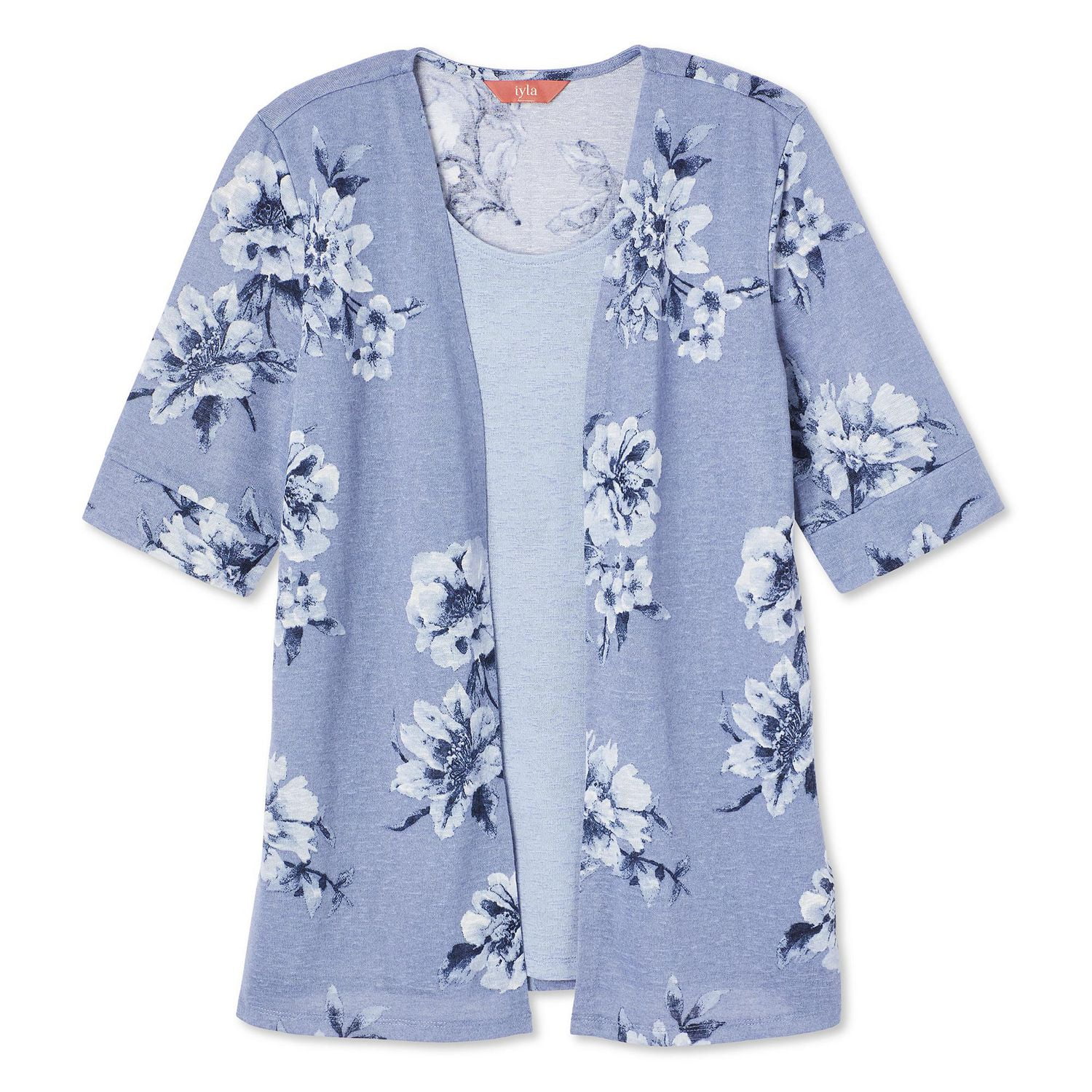 Haut trompe-l’œil en hacci Iyla pour femmes Tailles P-TTG