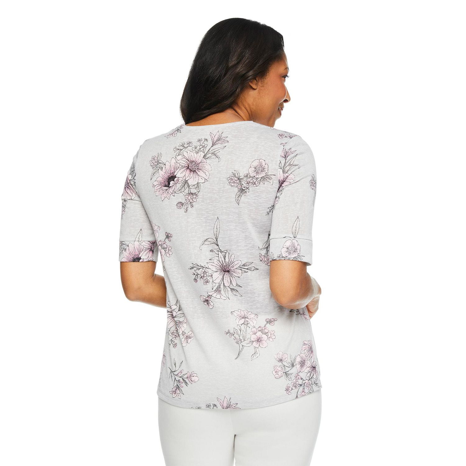 Iyla Women's Hacci Fooler Top