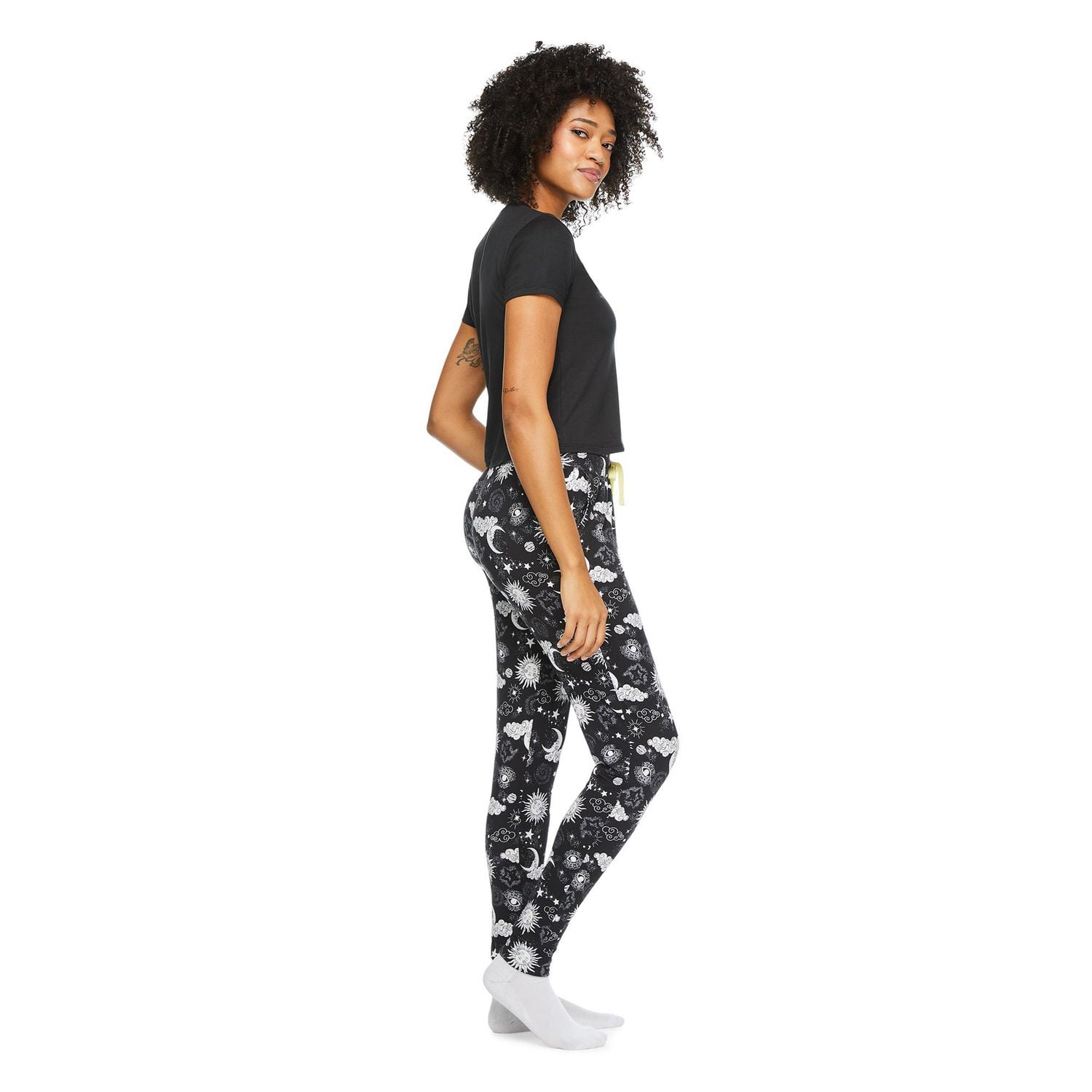 No Boundaries Women's Pajama 2-Piece Set