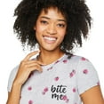 thumbnail image 4 of No Boundaries Women's Pajama 2-Piece Set, 4 of 6
