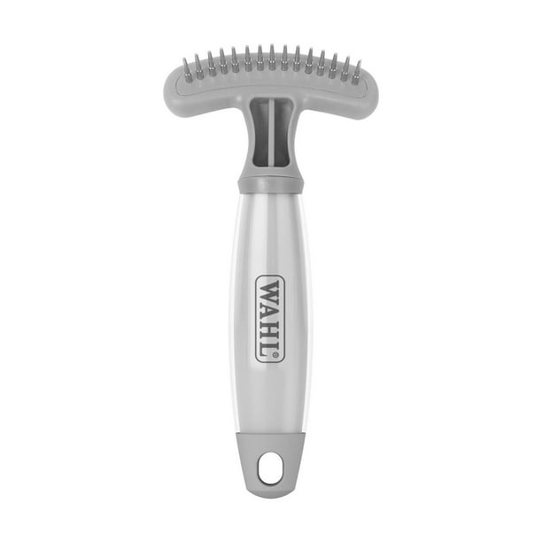 Wahl Single Row Cat De-Shedding Rake - Model 58529, No Snag Rotating ...