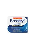 thumbnail image 1 of Benadryl Extra Strength Allergy Medicine Nighttime, 50 mg, 24 Count, 1 of 6