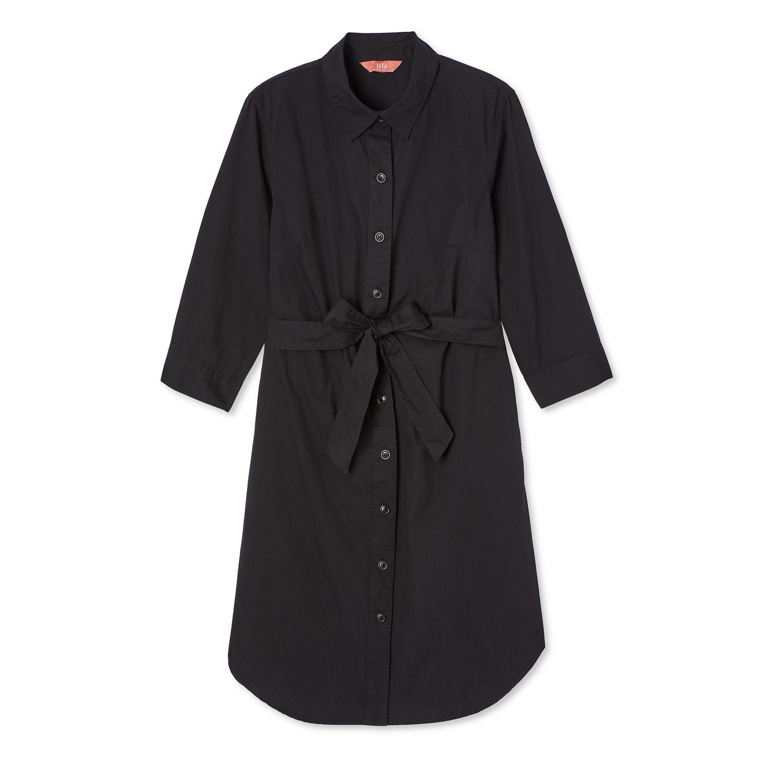 Iyla Women's Belted Shirt Dress, Sizes S-XXL