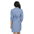 thumbnail image 3 of Iyla Women's Belted Shirt Dress, 3 of 6