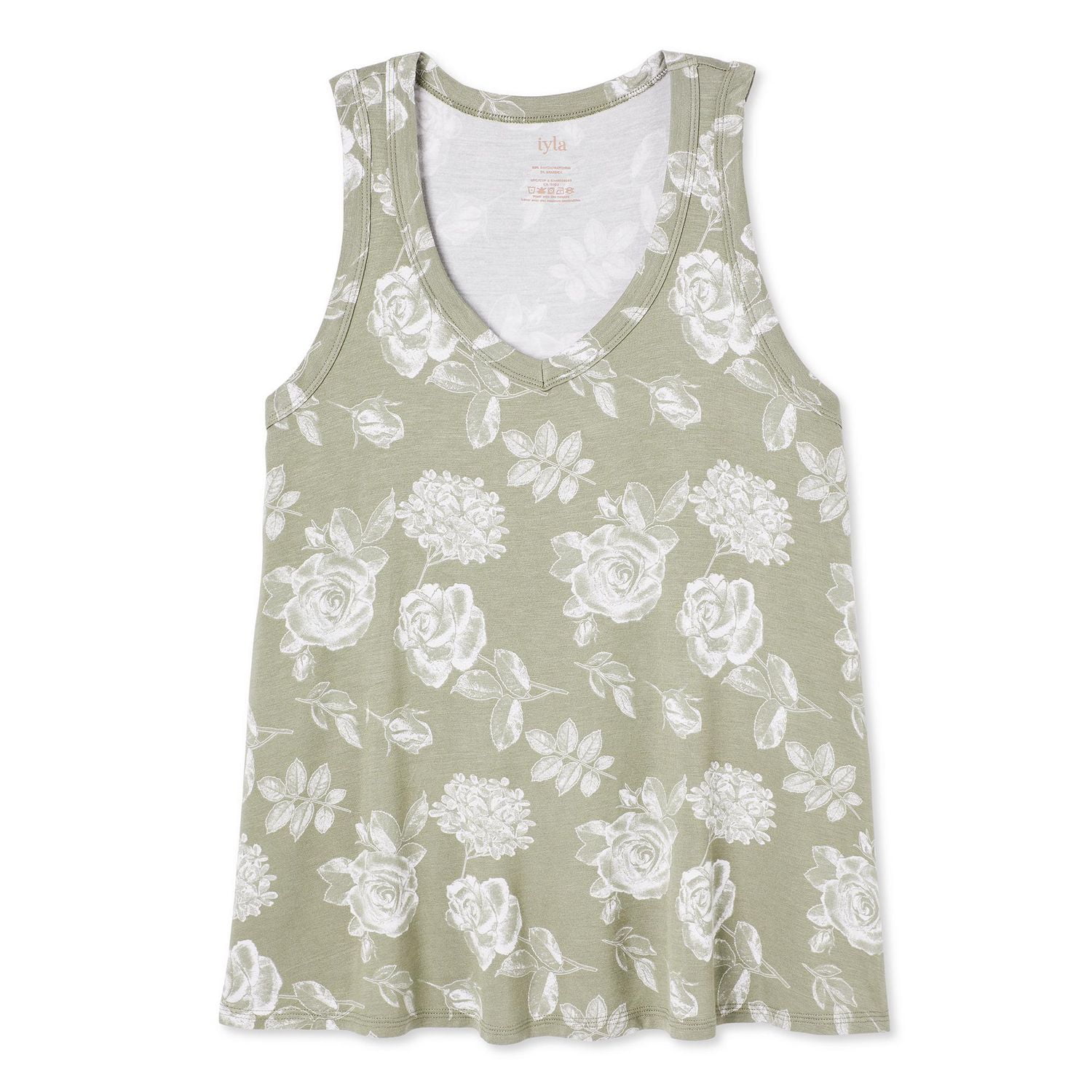 Débardeur drapé avec encolure en V Iyla pour femmes