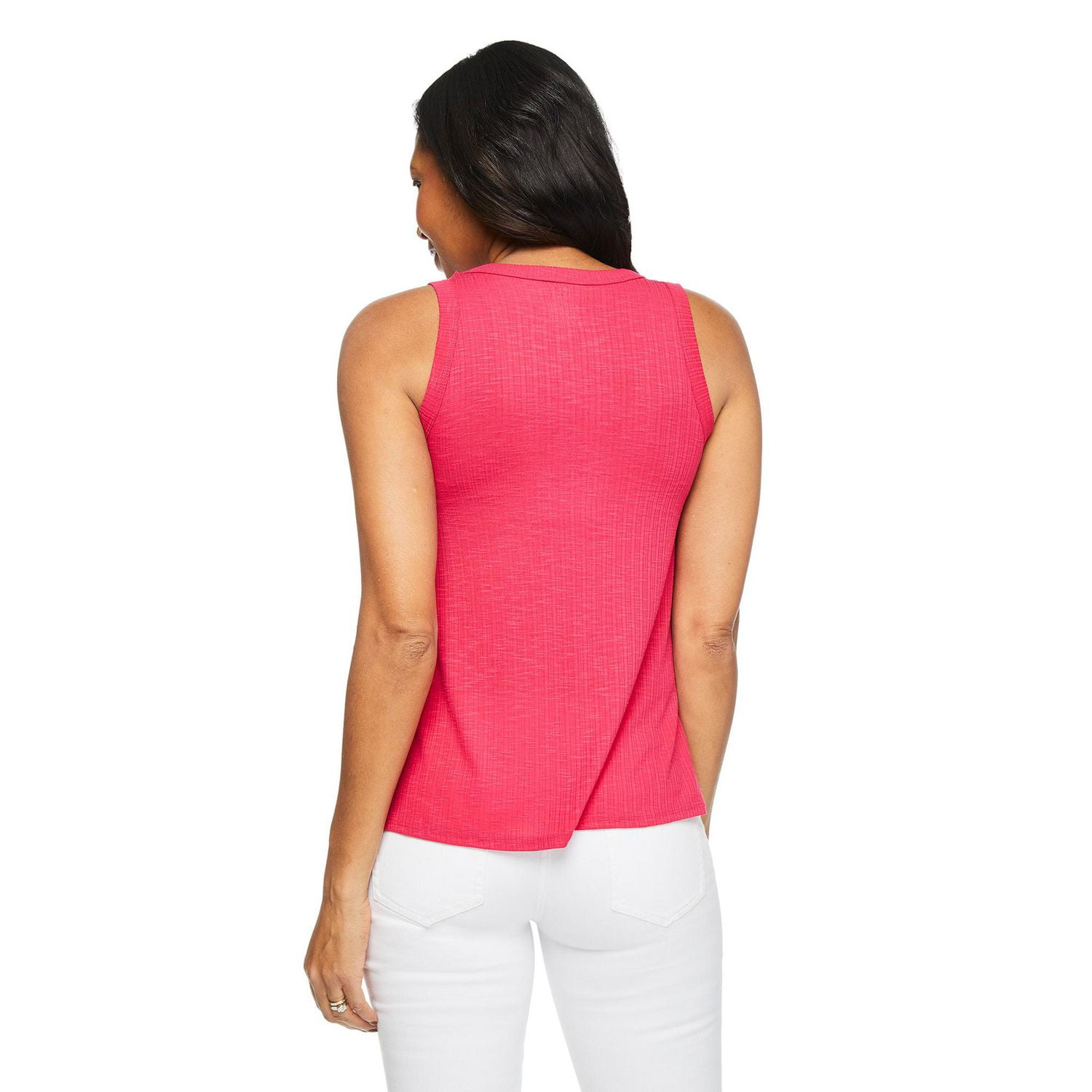 Iyla Women's Drapey V-Neckline Tank, Sizes S-XXL