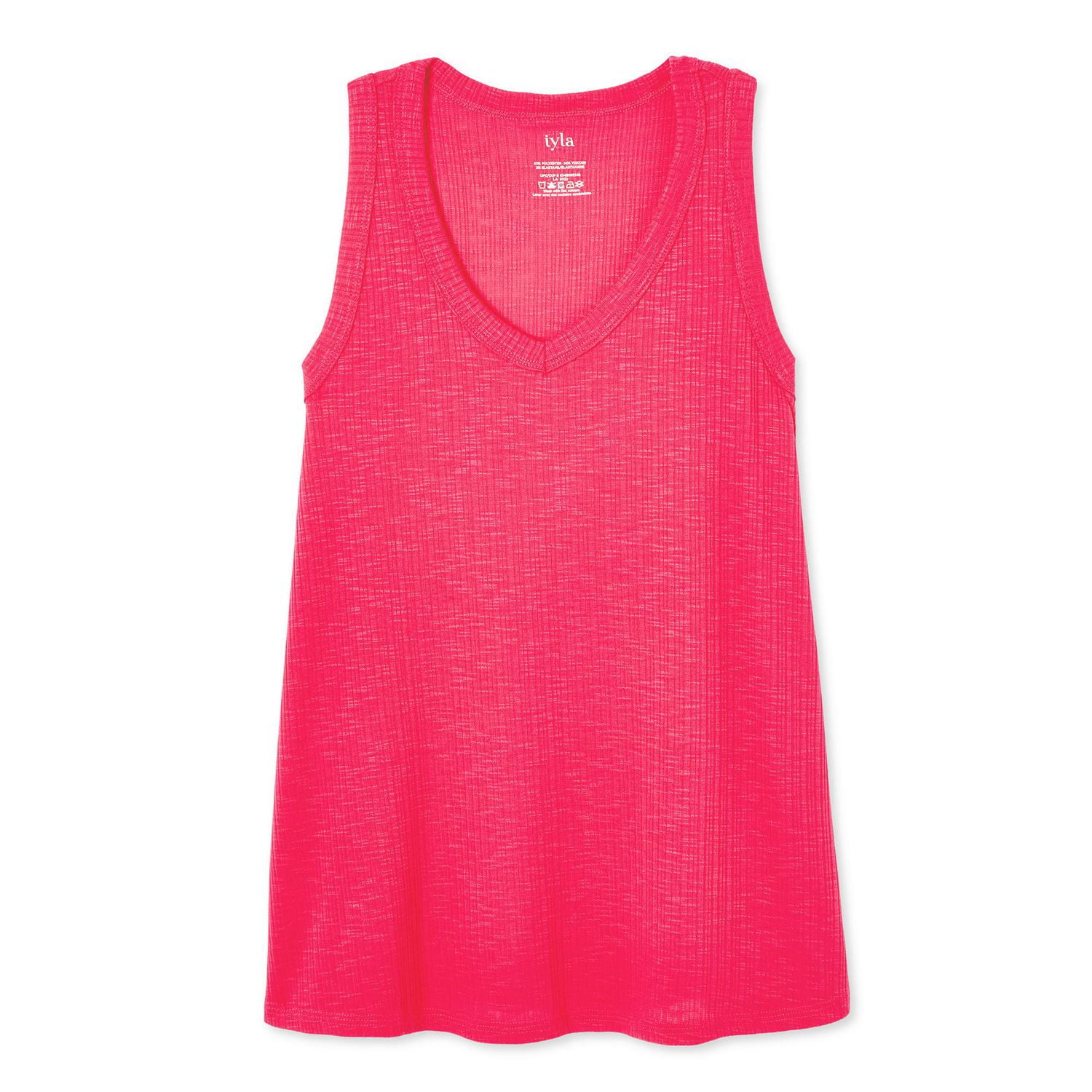 Iyla Women's Drapey V-Neckline Tank, Sizes S-XXL