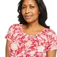 thumbnail image 4 of Iyla Women's Burnout Peasant Top, 4 of 6