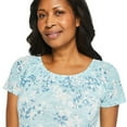 thumbnail image 4 of Iyla Women's Burnout Peasant Top, 4 of 6