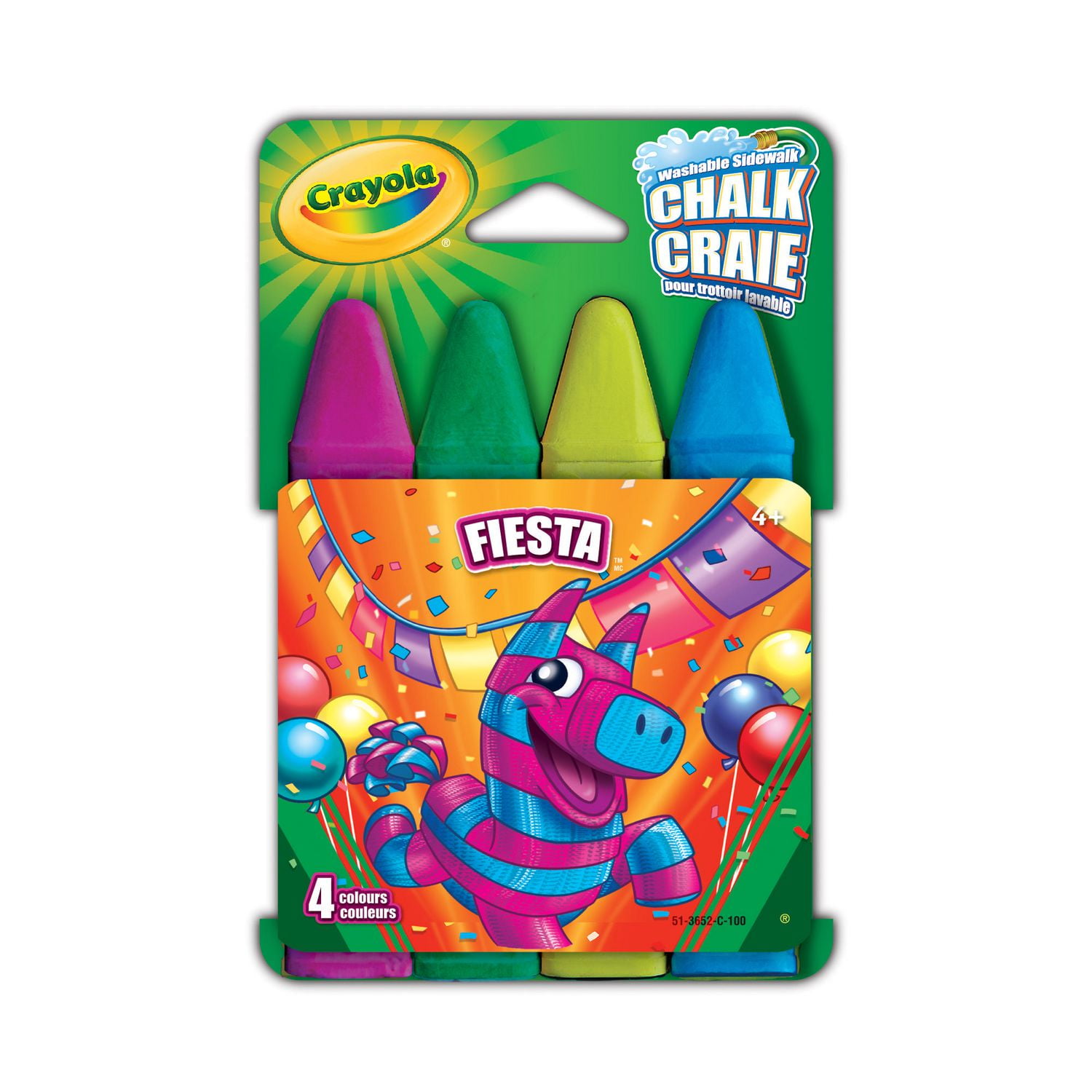 Crayola Washable Sidewalk Chalk 4 Ct, Fiesta Walmart Canada