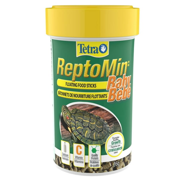 Tetra ReptoMin Bâtonnets Alimentaires Flottants, 26g Reptiles et les amphibiens
