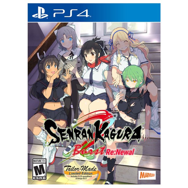 Senran Kagura Burst Re:Newal now available on PC & PS4