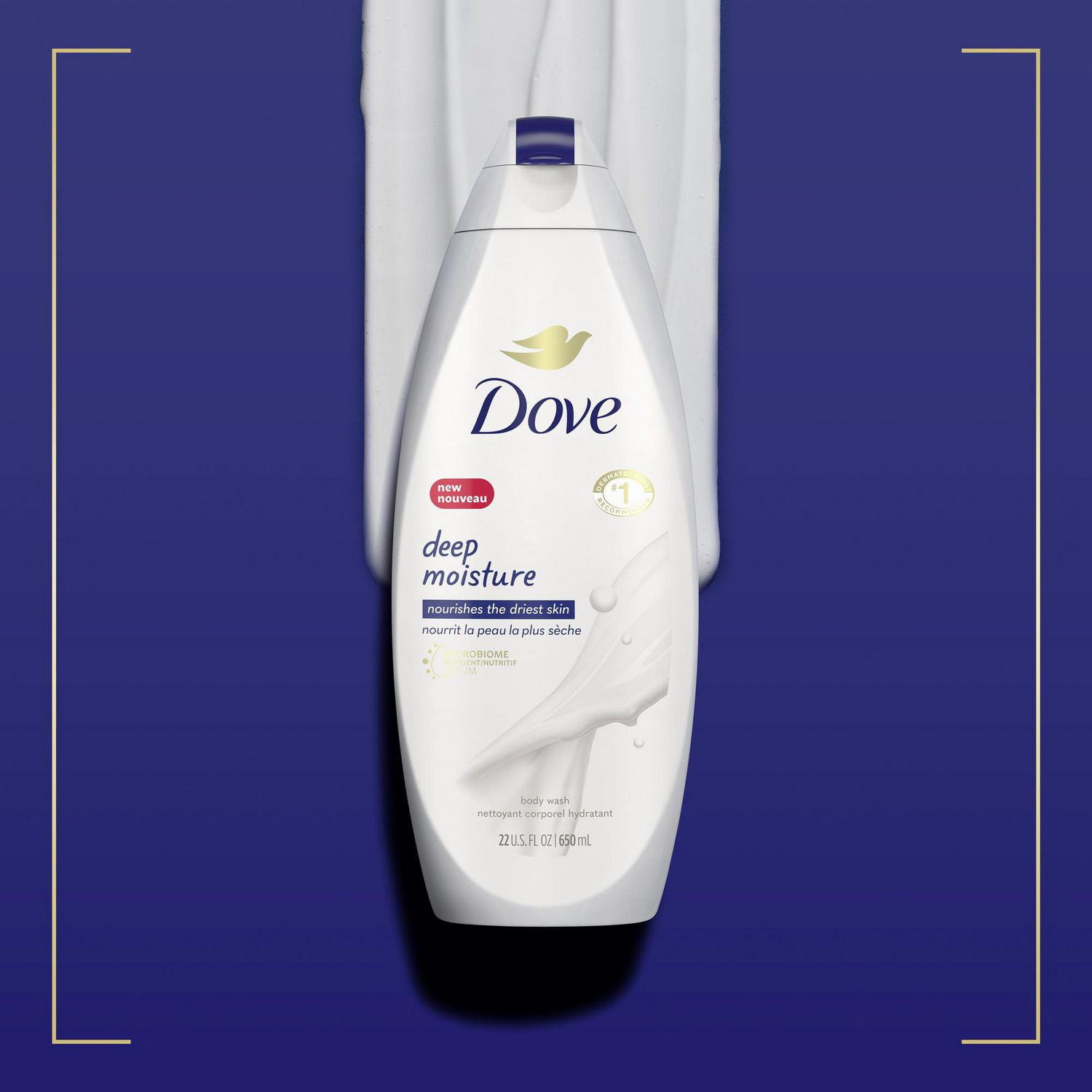 Dove deep store moisturizing body wash