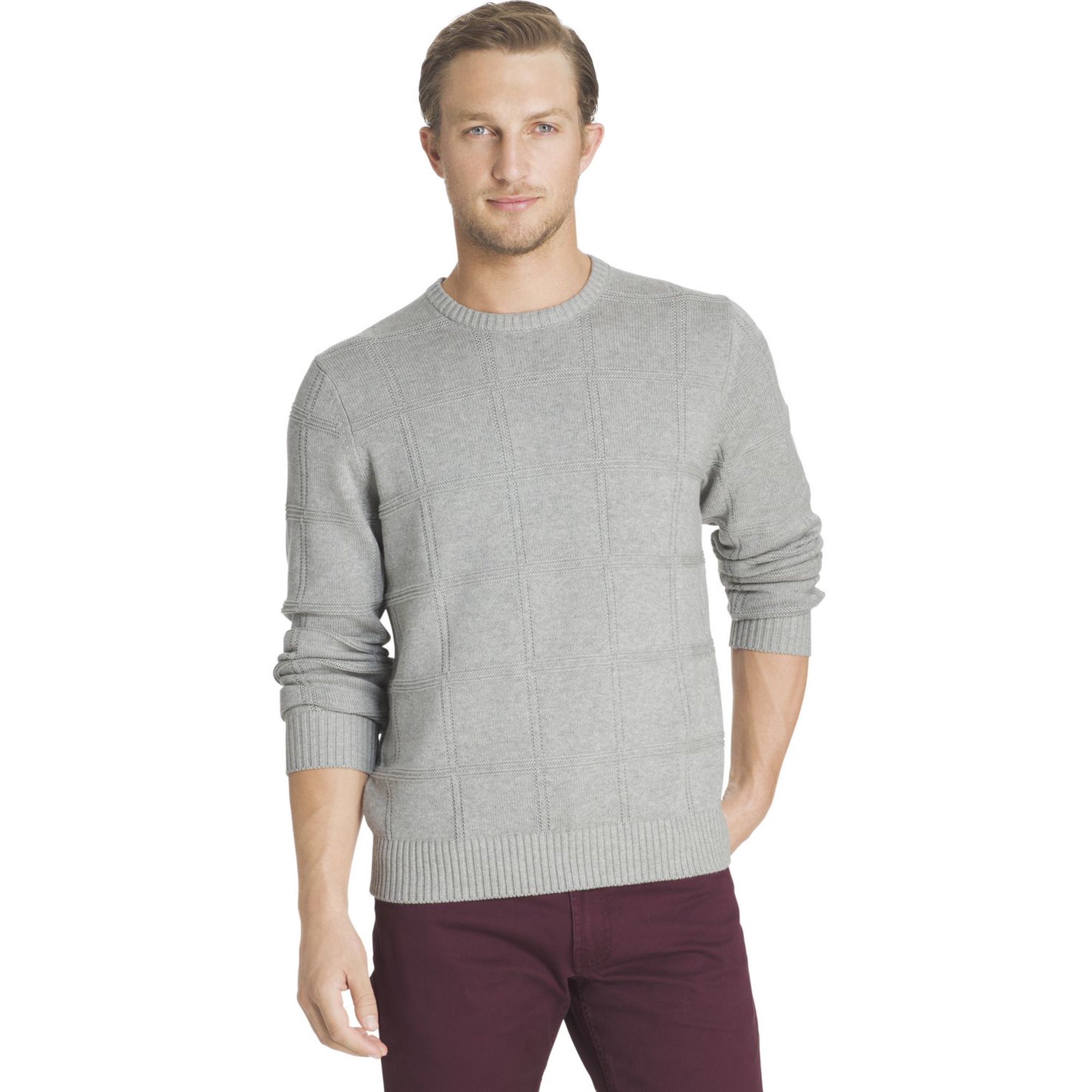 Jamieson's : Brushed Wool Crewneck Knit : Ice Blue