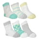 Goldbug Mi-chaussettes pour bébé unisexes, 6 paires – image 2 sur 2