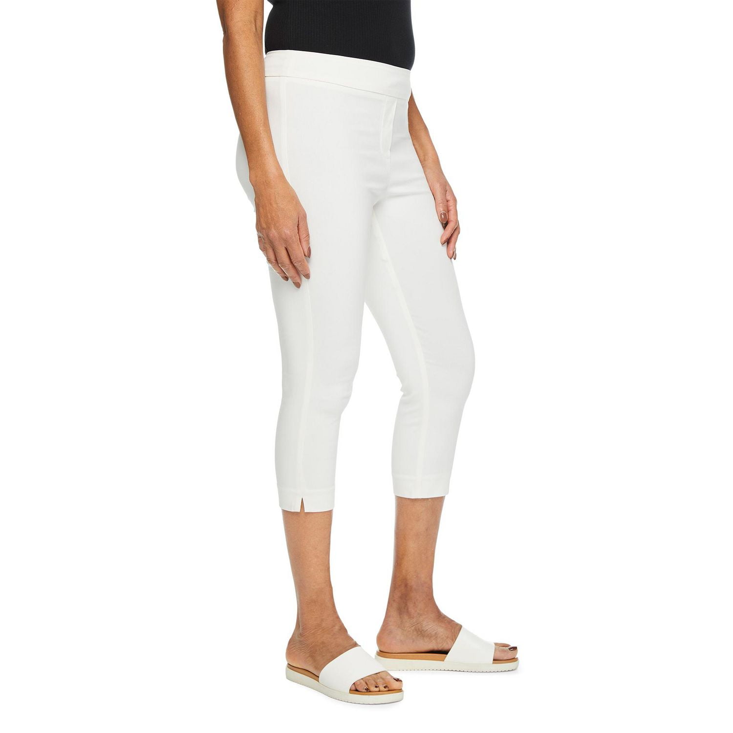 Pantalon capri enfilable Iyla pour femmes