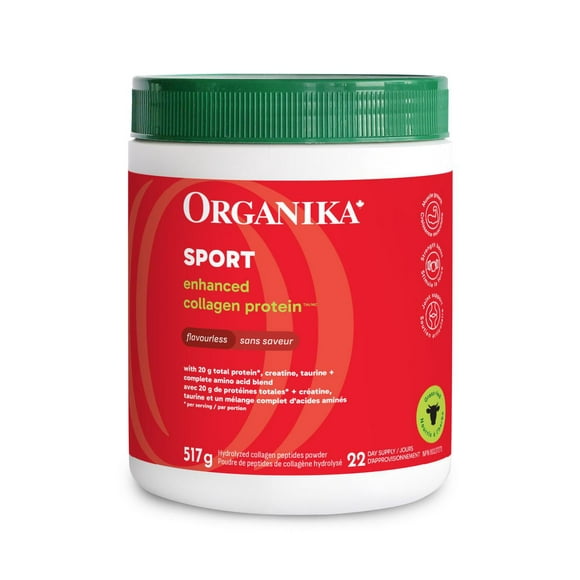 ENHANCED COLLAGEN SPORT UNFLAVOURED 517G, Boost performance with collagen support