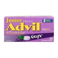 thumbnail image 1 of Junior Strenght Advil Chewable Tablets Grape 40s, 1 of 7