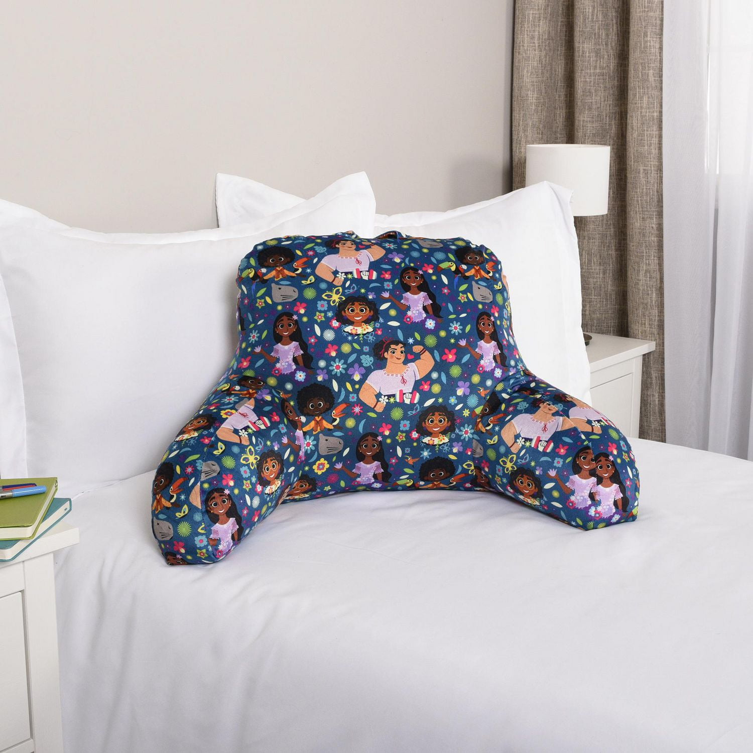 Disney Encanto Bedrest Pillow with Arms and Pockets by Nemcor 26 x16 Walmart