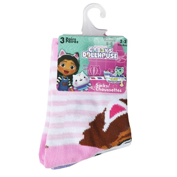Chaussettes en tricot paquet de 3 Taille 5-8