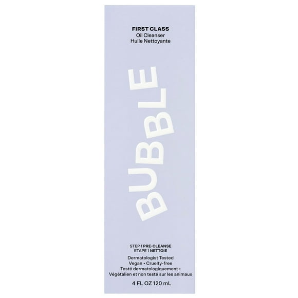 Bubble Skincare First Class Oil Facial Cleanser, 120ml, Oil Cleanser