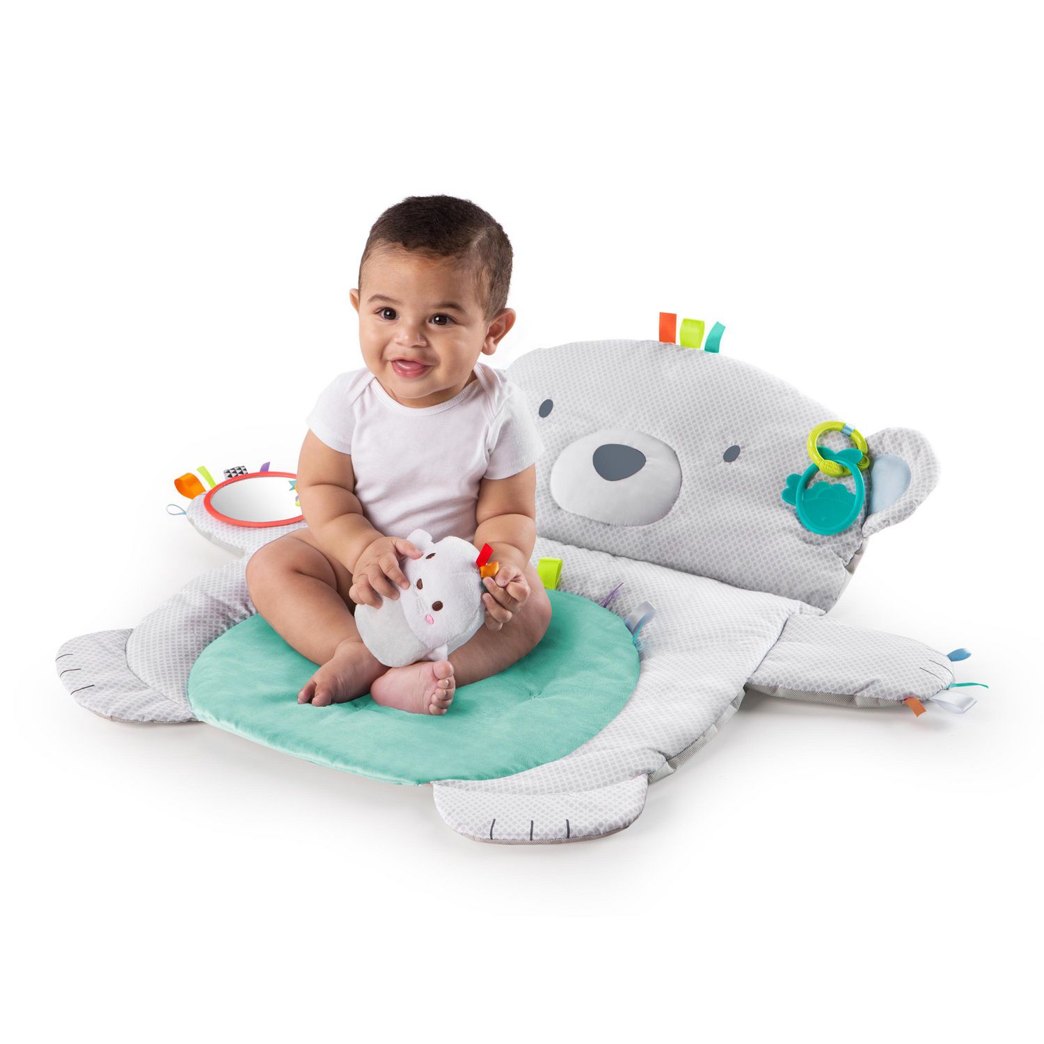 Bright Starts - Tummy Time Prop & Play - Baby Activity Play Mat