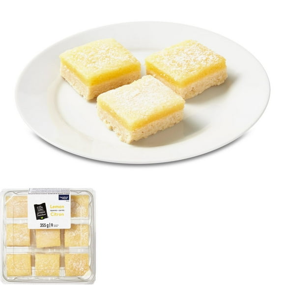 Your Fresh Market Lemon Squares, 9 pieces, 355 g total